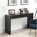 Convenience Concepts Northfield Console Table 48' - Modern Living Room Sofa Table, Contemporary Entryway Hall Table, Foyer Display Table, Black