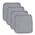 Sqodok Outdoor Cushions Covers 24X22, Patio Cushion Covers For Outdoor Furniture Waterproof Outside Seat Slipcovers Replacement