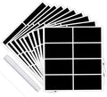 Reusable Chalkboard Organization And Storage Labels,80 Rectangle Shape Mason Jars Labels 3 X 1.6 Inch Canisters Labels With 1 Ch