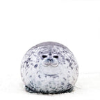 Etaoline Chubby Blob Seal Pillow Cute Seal Plush Toy Cotton Stuffed Animals (X-Large)