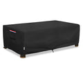SoloToo Outdoor Coffee Table Cover Waterproof, Patio Rectangular Side Table Covers, 48W x 28D x 16H Inches Outdoor Tables Cover 