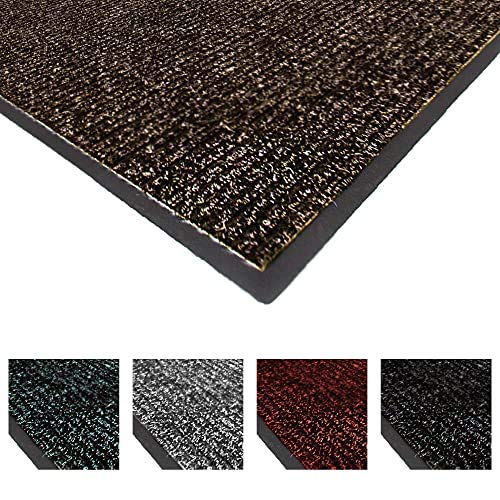 Notrax 117 Heritage Rib Entrance Mat, For Home Or Office, 4' X 6' Brown