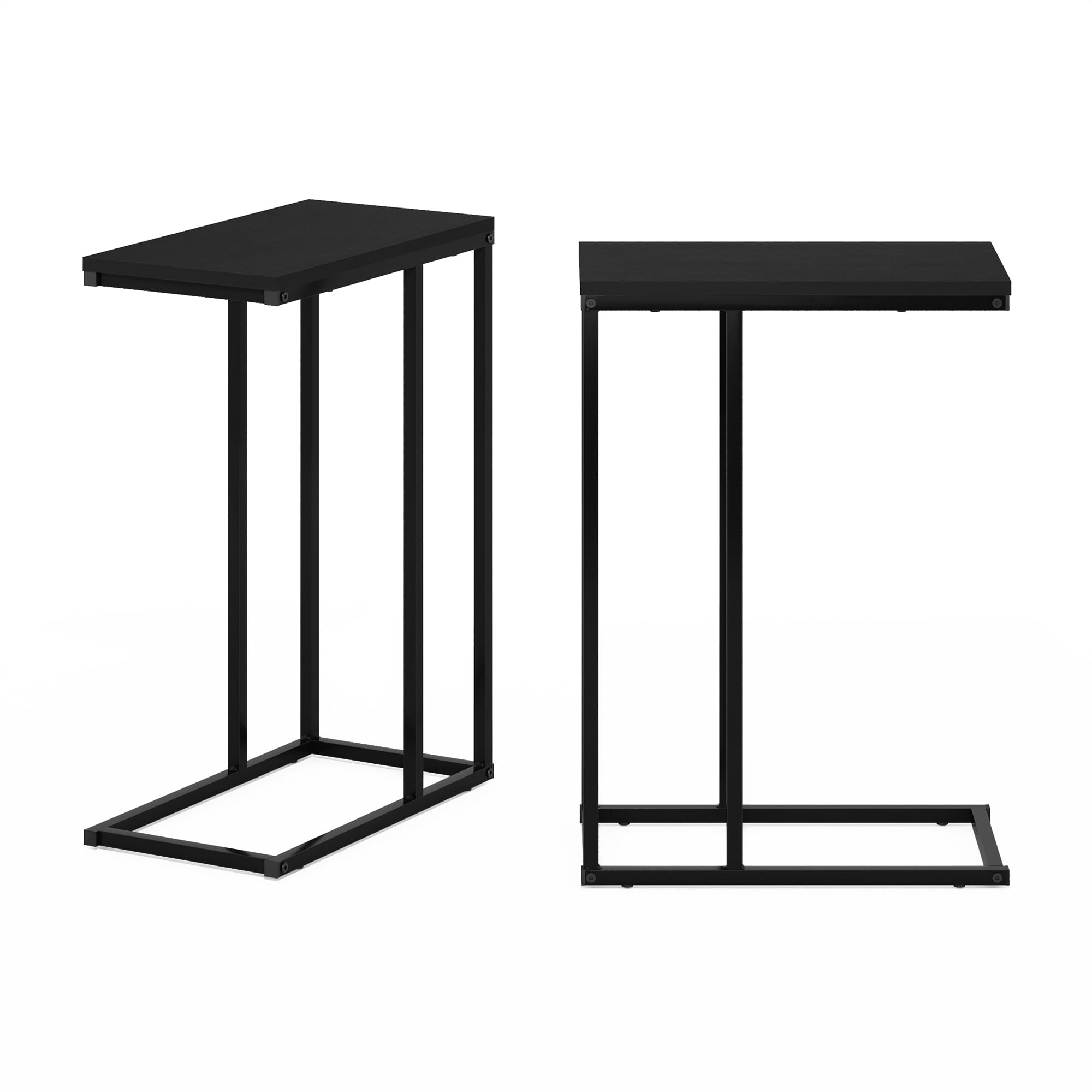 Furinno Camnus Modern Living Sofa Side Table, Americano, Set of 2