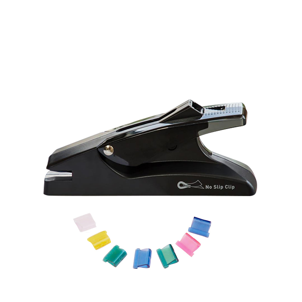 Officegoods No Slip Clip Staple Free Stapler - Revolutionary Clasp & Fastener For Documents & Reports - Holds 2 To 50 Pages Perf