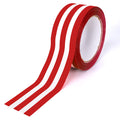 Whaline Valentine'S Day Packing Tapes Classic Red White Stripe Printed Tapes Waterproof Packing Shipping Tapes Gift Wrapping Tap
