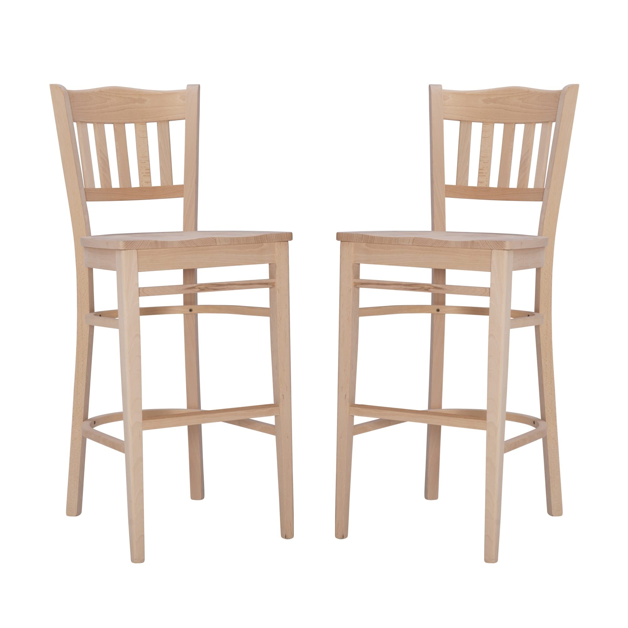 Maryah Barstool Unfinished Set Of 2