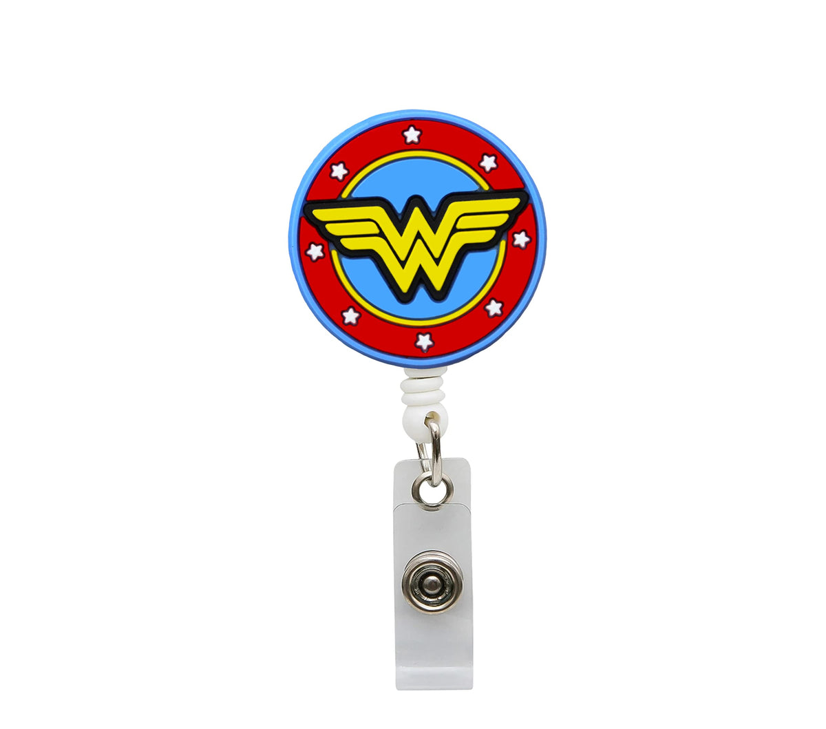 Wonder Woman Nurse Badge Reel - Id Holder For Nurses Hospitals Doctors And Office Staff | Show Your Strength And Unity Of All Wo