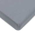 Fitted Sheet For The Milliard Trifold Mattress, Super Soft And Cozy Washable Grey Sheet (Cot Size, 600)