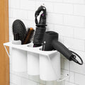 JackCubeDesign Wall Mount Hair Dryer Holder Hair Styling Product Care Tool Organizer Bath Supplies Accessories Tray Stand Storag