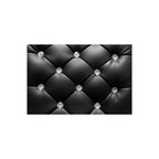 Best Master Swivel Bar Stool With Crystal And Tufted Look In Black (Set Of 2)
