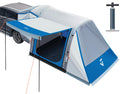 JOYTUTUS SUV Tent with Inflatable Pump, 30% More Space, Easy Set-up Car Tent for 6 Person Family Camping, Dual-Use SUV or Campin