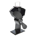 Ecofan AirMax, Classic Styled, Heat Powered Wood Stove Fan, 175 CFM, 812AMXBX, Large-Sized, 9 Blade, Black