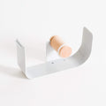 U Brands 3549A04-24 Metal Tape Dispenser, Desktop Accessory, Arc Collection, 1    Core, Grey