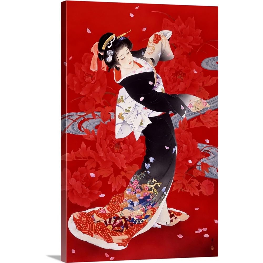 CANVAS ON DEMAND Hien Canvas Wall Art Print by Haruyo Morita, Figurative, Home Decor, Beauty Artwork, 24  x36in