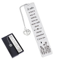 Shejdgart Inspirational Sisters Bookmark Gifts - Sister Gifts from Sisters, Encouraging Graduation Christmas Wedding Birthday Go