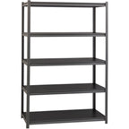 Lorell LLR59702 3,200 lb Capacity Riveted Steel Shelving