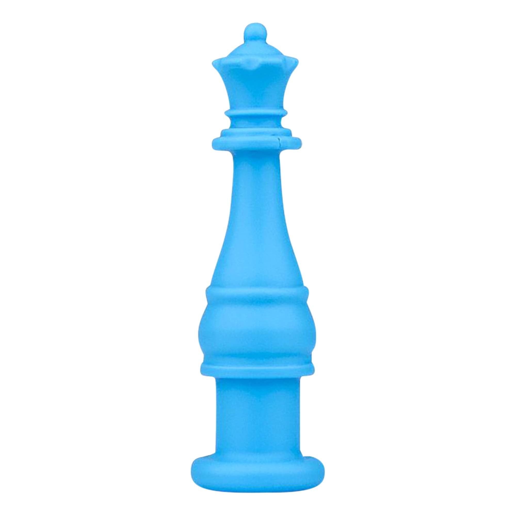 The Pencil Grip Silicone Chewable Pencil Topper Blue Chess Piece Tpg-438