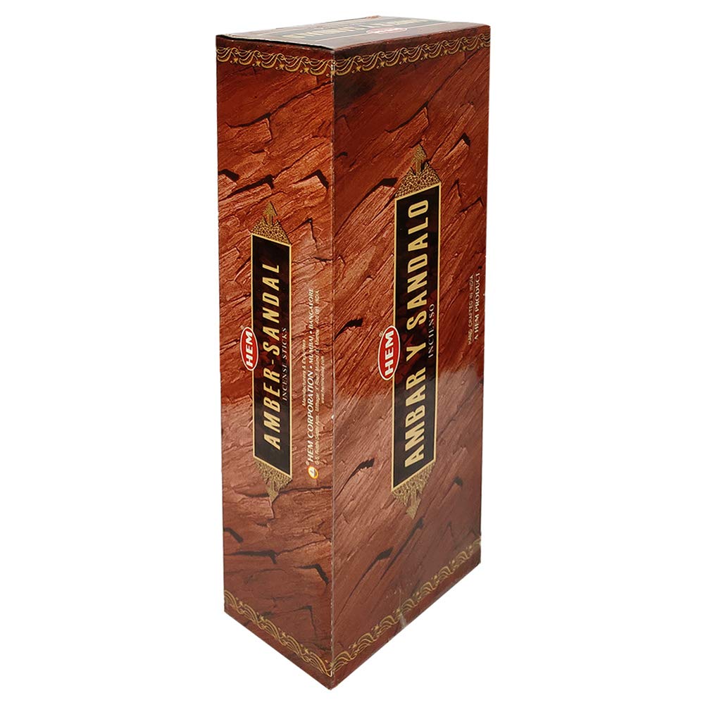 Amber Sandal Incense Sticks And Incense Stick Holder Bundle Insence Insense Hem Incense Sticks