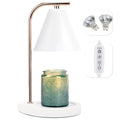 Aimoptg Candle Warmer Lamp with Timer, Dimmable Candle Warmer Lamp for Small and Large Jar Candles, Modern Candle Warmer Lamp wi