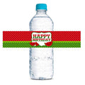 Sweet Celebration Red Watermelon Birthday Waterproof Water Bottle Sticker Wrappers, 20 1.75 ' X 8.5 ' Wrap Around Labels By Am