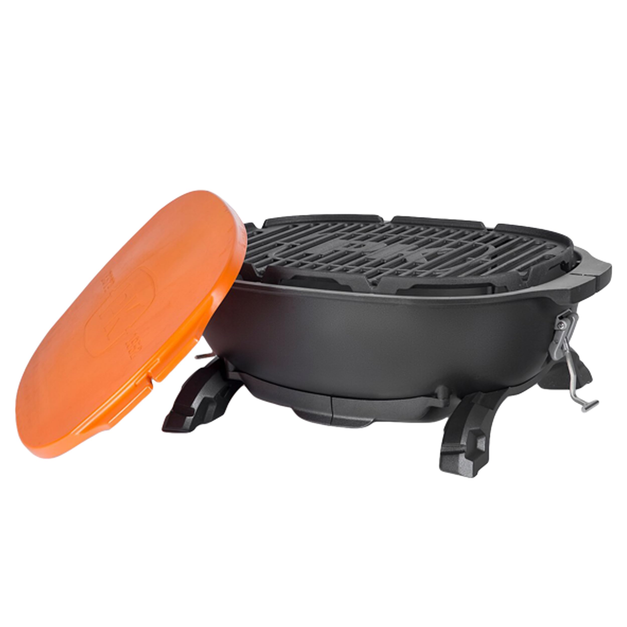 Pk Grills Pkgo Portable Hibachi Grill Charcoal Bbq Cast Aluminum Outdoor Cooking Kitchen Cooking Barbecue Grill For Camping, Bac