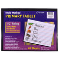 Top Flight Multi-Method 3Rd Grade Primary Tablet, 1/2 Inch Ruling, Bond Paper, 11 X 8.5 Inches, 40 Sheets (56419), White