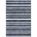 Rizzy Home Alora Decor Bermuda 8'6"X11'6" Stripe Blue/Ivory/Gray Hand-Tufted Area Rug