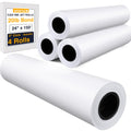 Voisen Wide Format Paper,Plotter Paper 24 In X 150 Ft 2 Rolls, Cad Bond Rolls,20Lb Bond Paper On 2' Core For Cad Printing On Wi