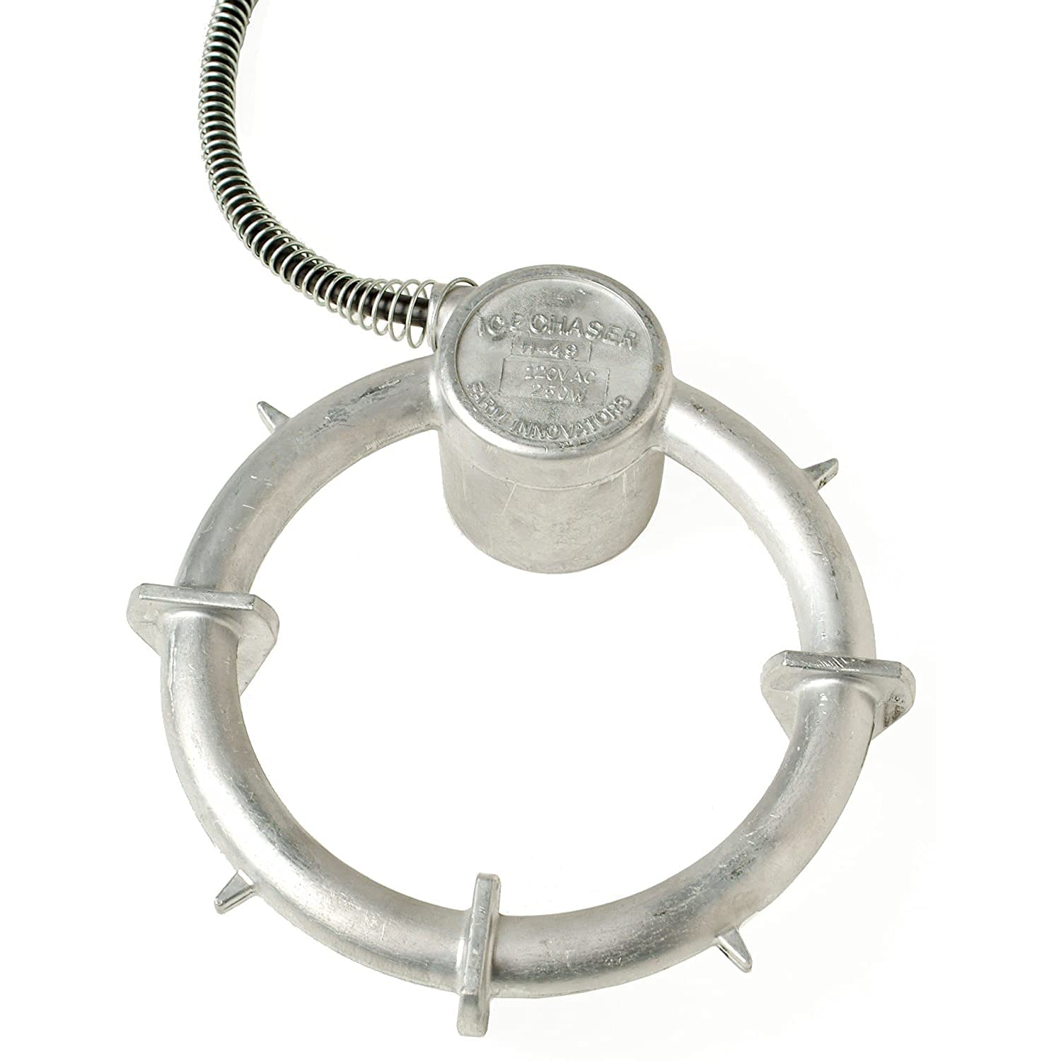 Farm Innovators Ice Chaser Cast Aluminum Submersible Tank Deicer With Chew Proof Cord And Self Regulating Thermostat For Livesto