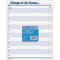 Tops Daily Agenda Things To Do Today Pad, 8.5 X 11 Inches, 100-Sheet Pad (2170)