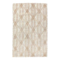 Kosas Home Tustin 108 x 144 Geometric Jute & Cotton Area Rug in Ivory/Natural