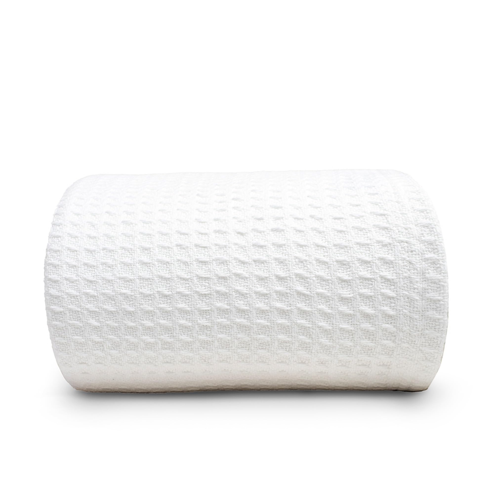 100% Cotton Salt Earth Throw Blanket, King, 106'X92' Waffle Throws For Home, Bedrooms, Outdoor Couch & Office Couch, Modern &