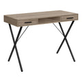 Monarch Specialties I 7796 Computer Desk, Home Office, Laptop, Left, Right Set-up, Storage Drawers, 42 L, Work, Metal, Laminate,