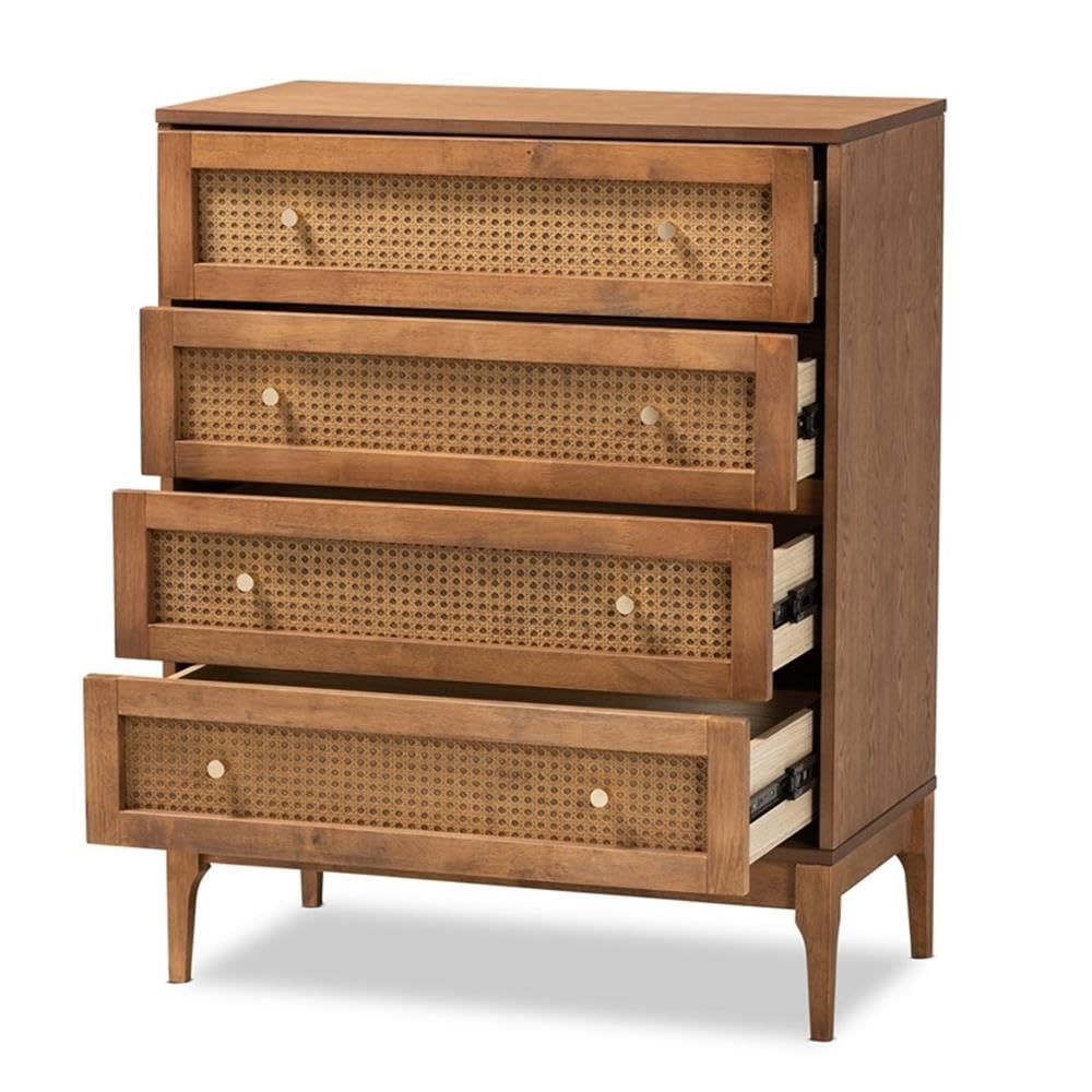 Baxton Studio Ramiel 4-Drawer Chest - Thumbnail 3