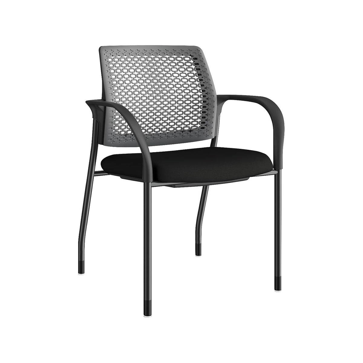 Hon Honis108Rcu10 Ignition Charcoal Reactiv Back Stacking Chair