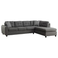Coaster Furniture Living Room Sectional Sofa Grey 500413