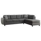 Coaster Furniture Living Room Sectional Sofa Grey 500413