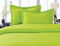 Elegant Comfort 1500 Premier Hotel Quality Super Soft Wrinkle Free 4 Pc Sheet Set, Deep Pocket, Full Lime-Green