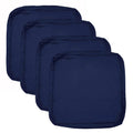 Sqodok Patio Cushion Covers 21X19X3 Inch, Waterproof Outdoor Cushion Covers For Patio Furniture, 4Pack Patio Cushion Seat Slicov