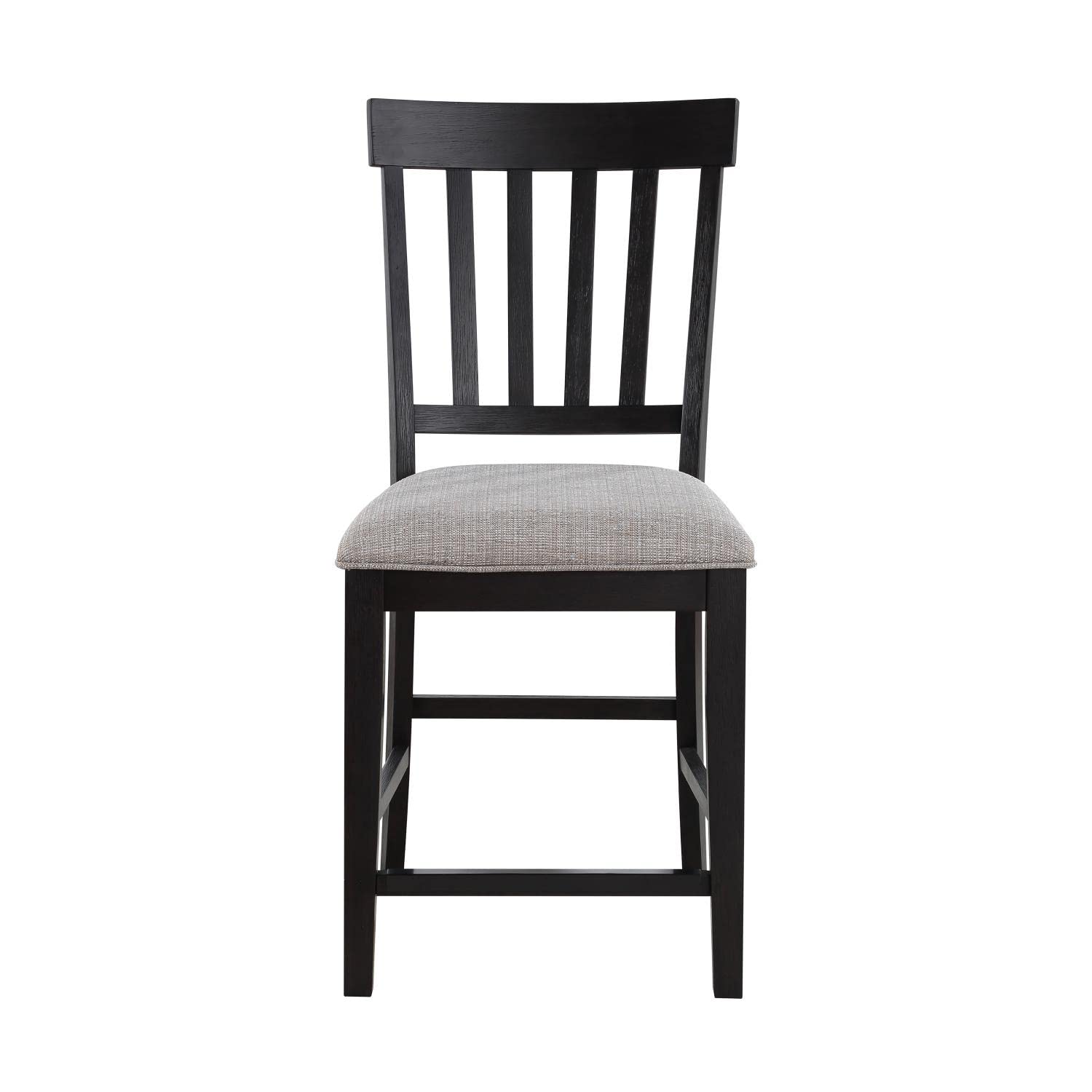 Steve Silver Halle Ebony and Light Gray 7-Piece Dining Set HE555-C7PC