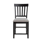 Steve Silver Halle Ebony and Light Gray 7-Piece Dining Set HE555-C7PC