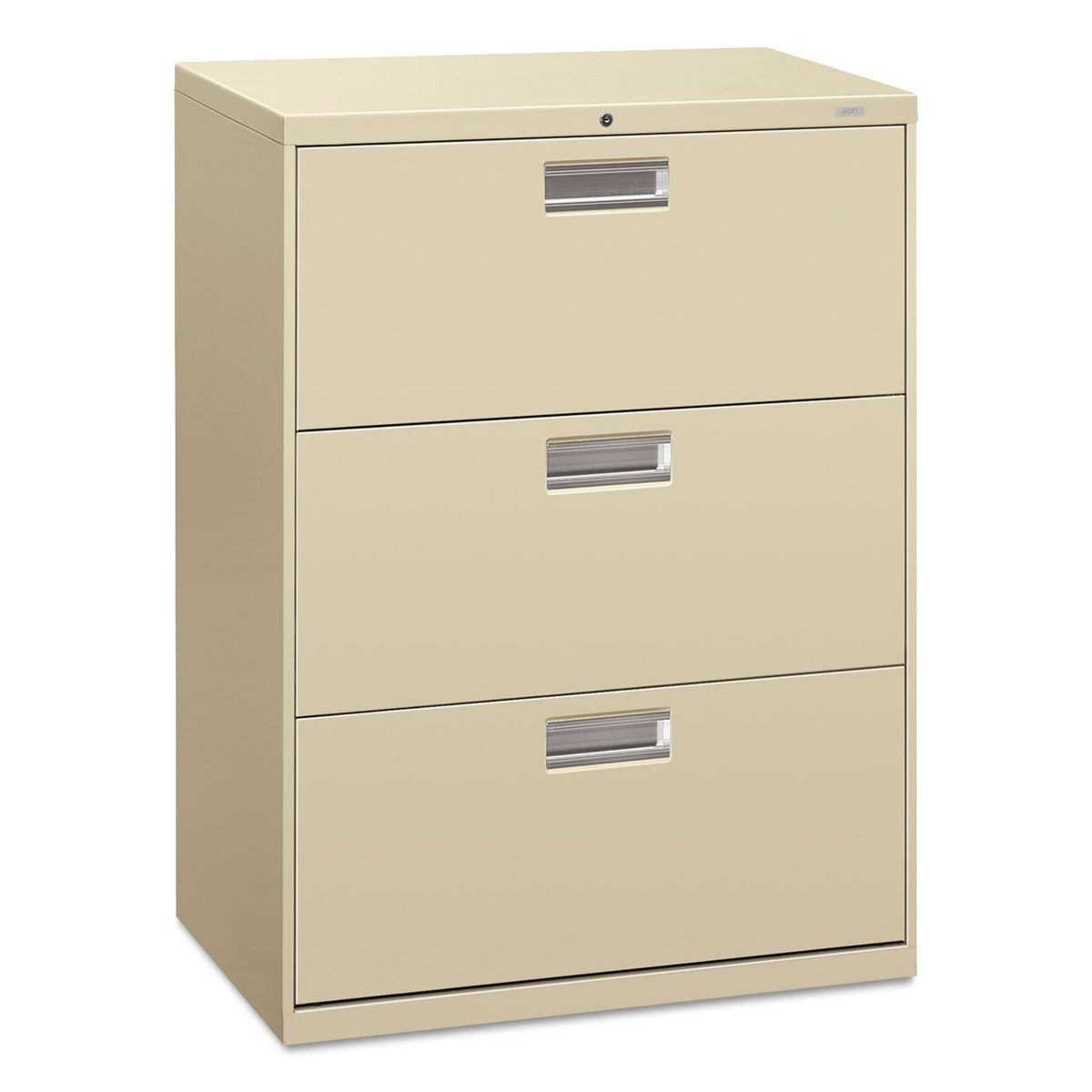 600 Series 30Amp;Quot;Amp;Quot; Wide 3-Drawer Lateral File, Putty (Hon673Ll)