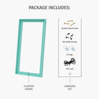 Pixy Canvas Floater Frame 12X18 For 3/4 (0.75) Inch Deep Canvas Paintings/Canvas Prints/Wood Canvas Panels/Wall Art/Wall Decor/H