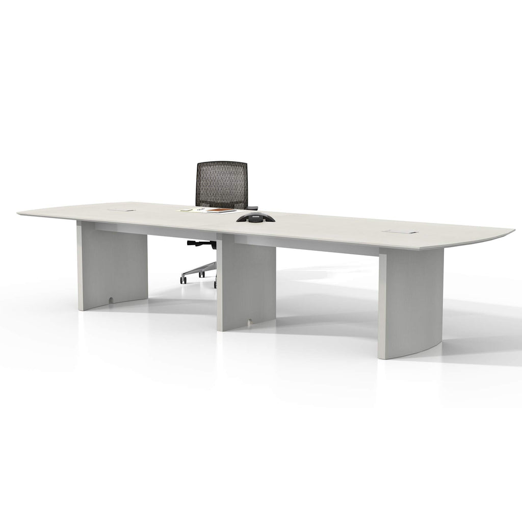 Mayline Medina Conference Table, 12', Textured Sea Salt Laminate