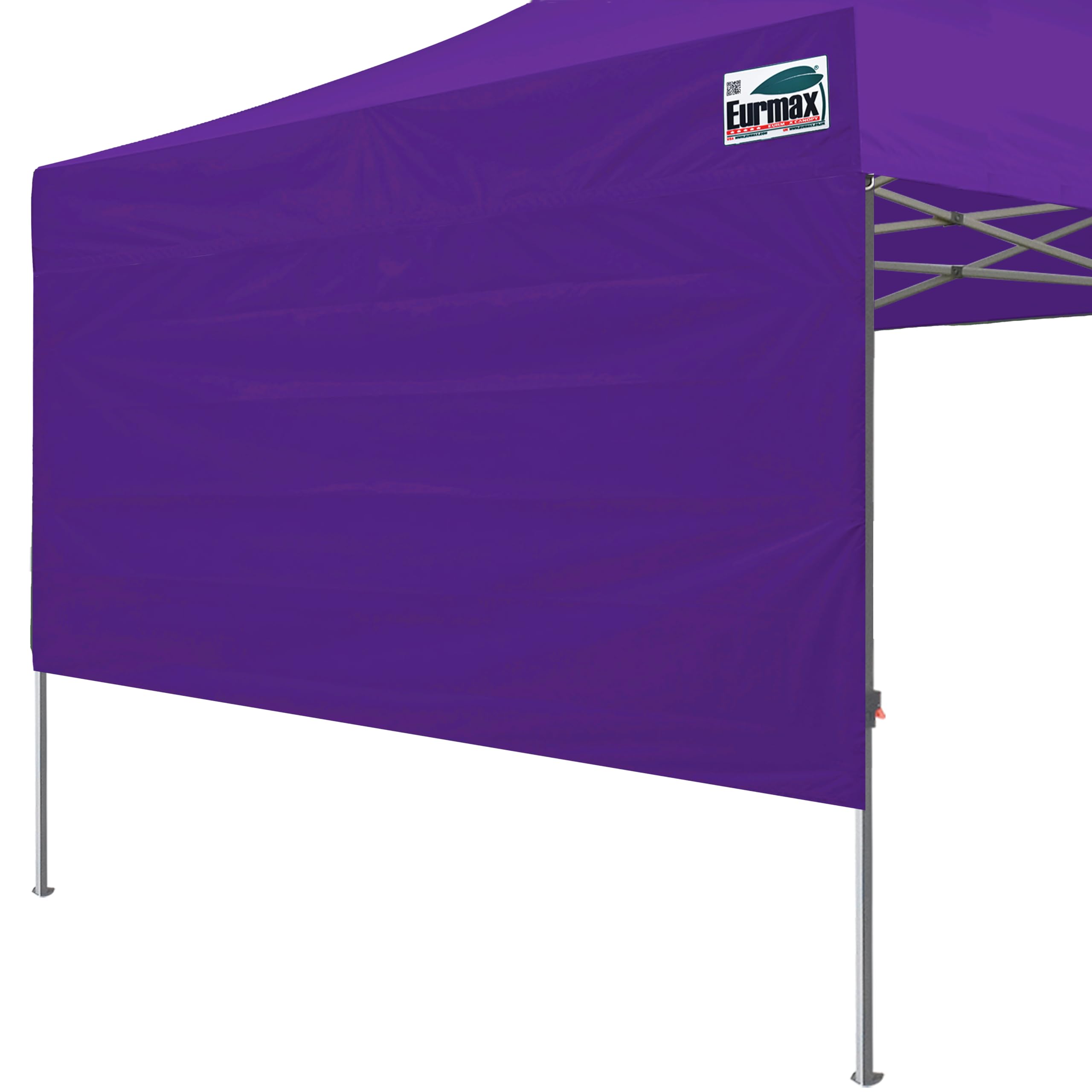 Eurmax USA 10ft Instant Canopy SunWall Canopy Tent Sidewall for Pop Up Canopy Tent,1 Pack Removable Sidewall Only(Purple)