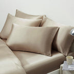 Ersmak Satin Pillowcase Queen Set Of 2, 20'' X 30'' Ultra Soft & Silky Satin Pillow Cases For Hair And Skin, Wrinkle Fade Resist