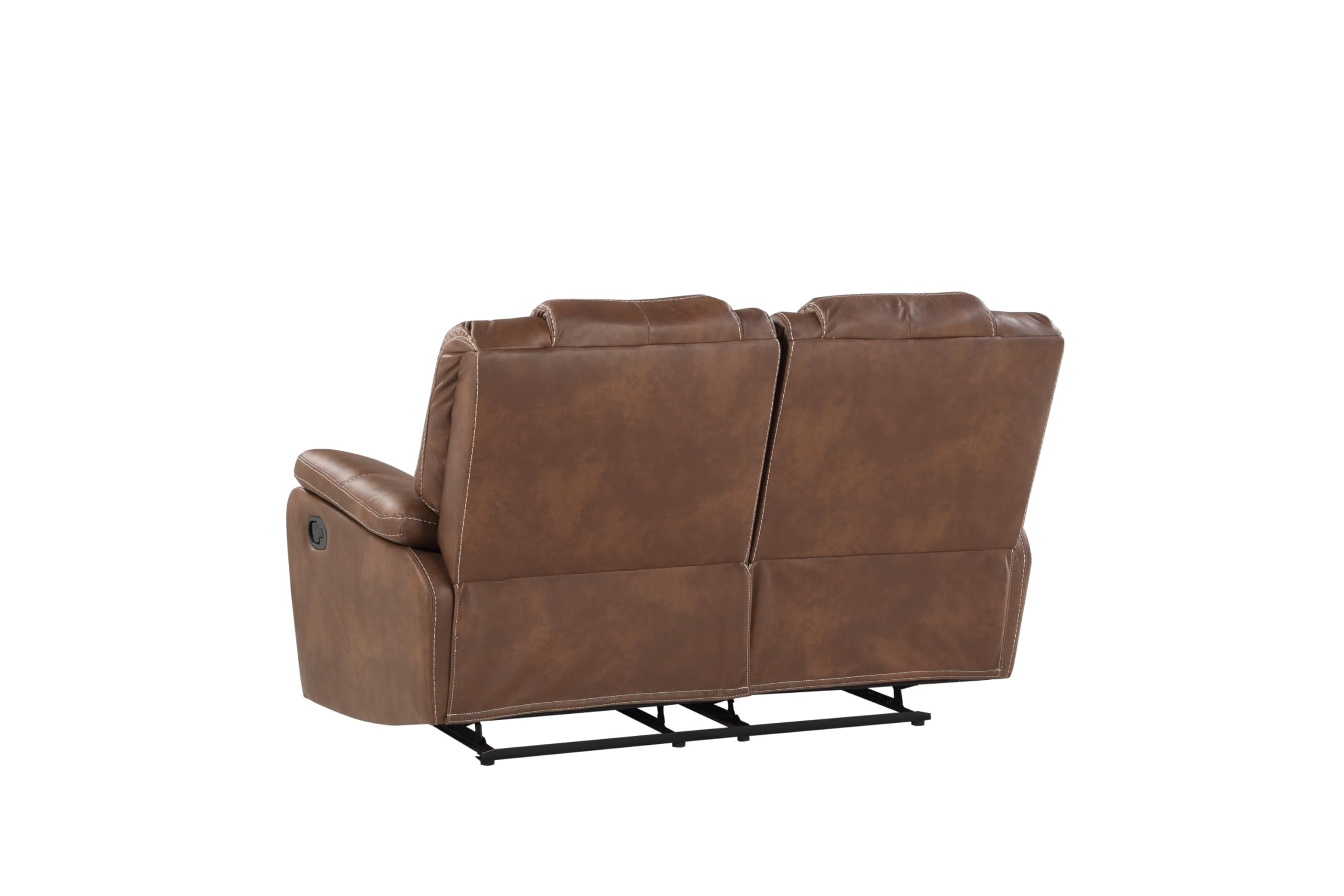 Steve Silver Co Katrine Brown Manual Loveseat