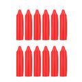ladyrobyn Box of 12 Red Candles | 4 inches Tall & 3/4 inch Diameter | Witchcraft Supplies for Your Personal Wiccan Altar, Spells