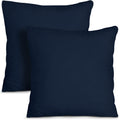Utopia Bedding Throw Pillows Insert (Pack Of 2, Navy) - 16 X 16 Inches Bed And Couch Pillows - Indoor Decorative Pillows