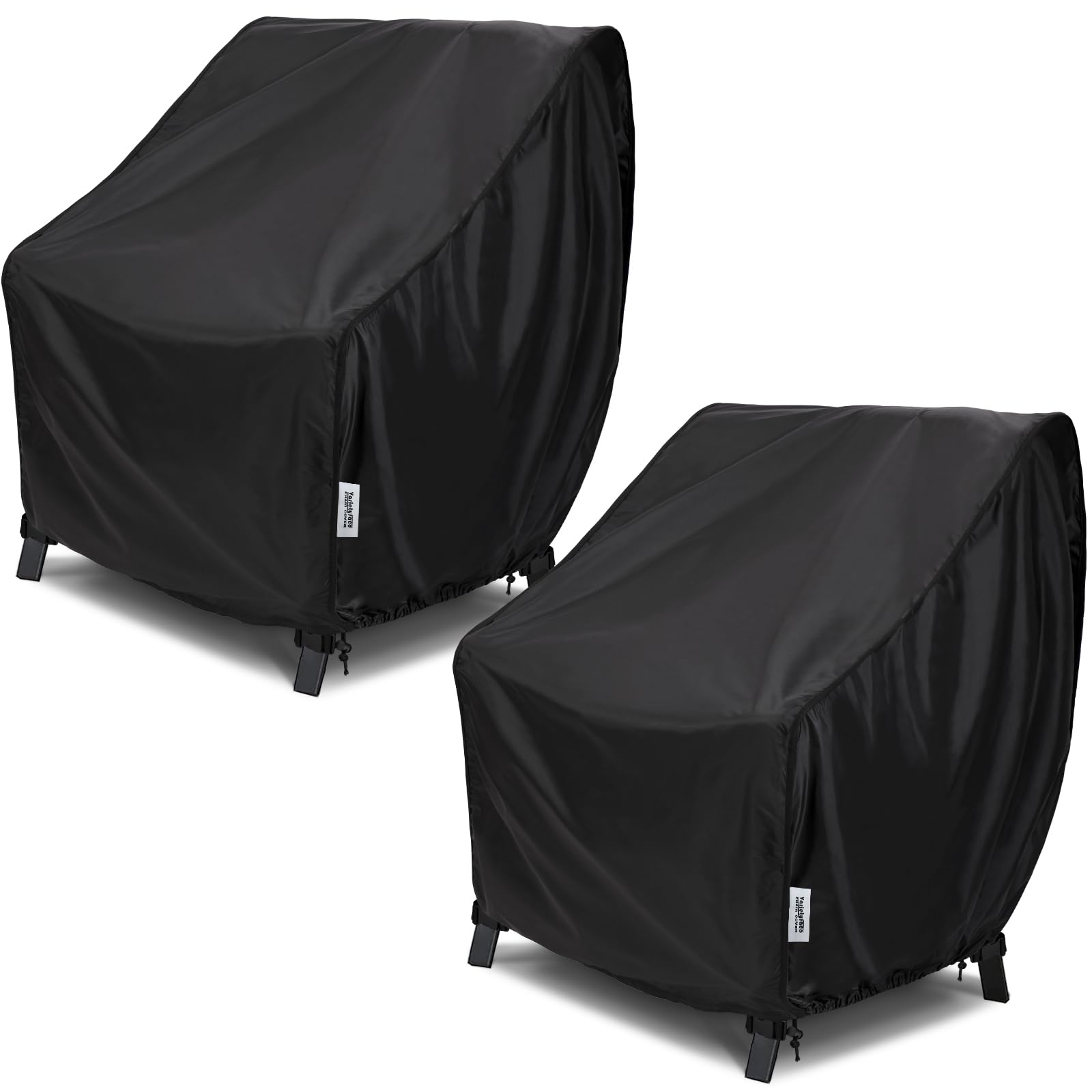 Outdoor Furniture Covers,Patio Chair Covers Waterproof,28'W X 33'D X 38.5'H, Lawn Furniture Covers Outdoor 2 Pack Black